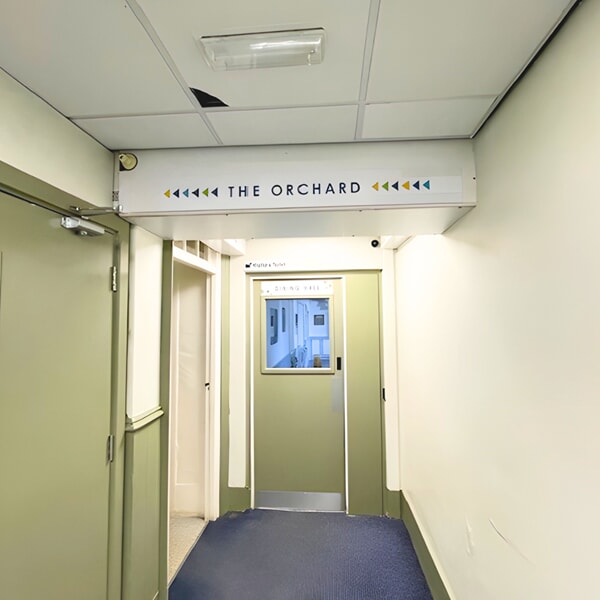 An image of the Brompton Hall School directional signage.